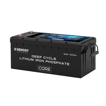 RENOGY CORE 12V 300A Lithium Iron Phosphate Battery with self-heating function