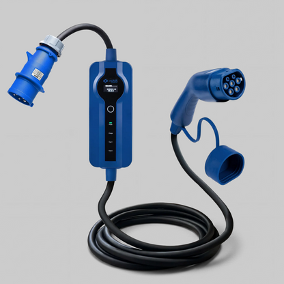 Voldt® by Sonberg 7.4kW Portable EV charger commando plug 1 phase 8A - 32A + APP
